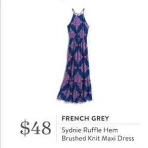 French Grey Dress
